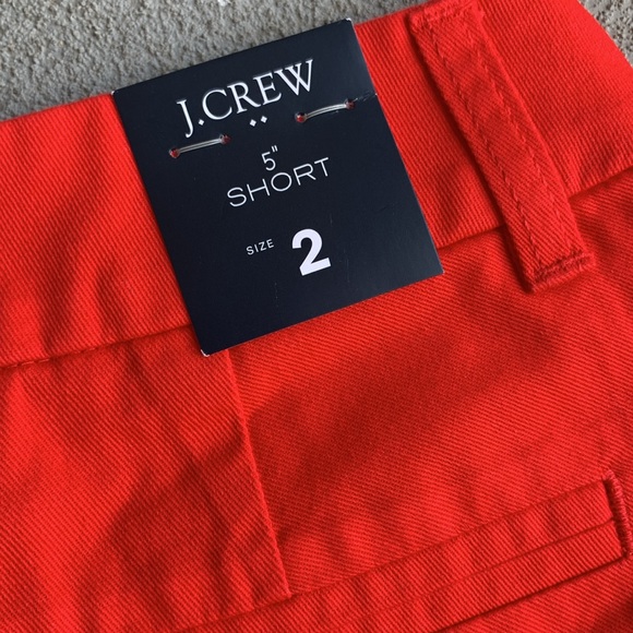 🆕J. Crew red 5” short - Picture 5 of 5